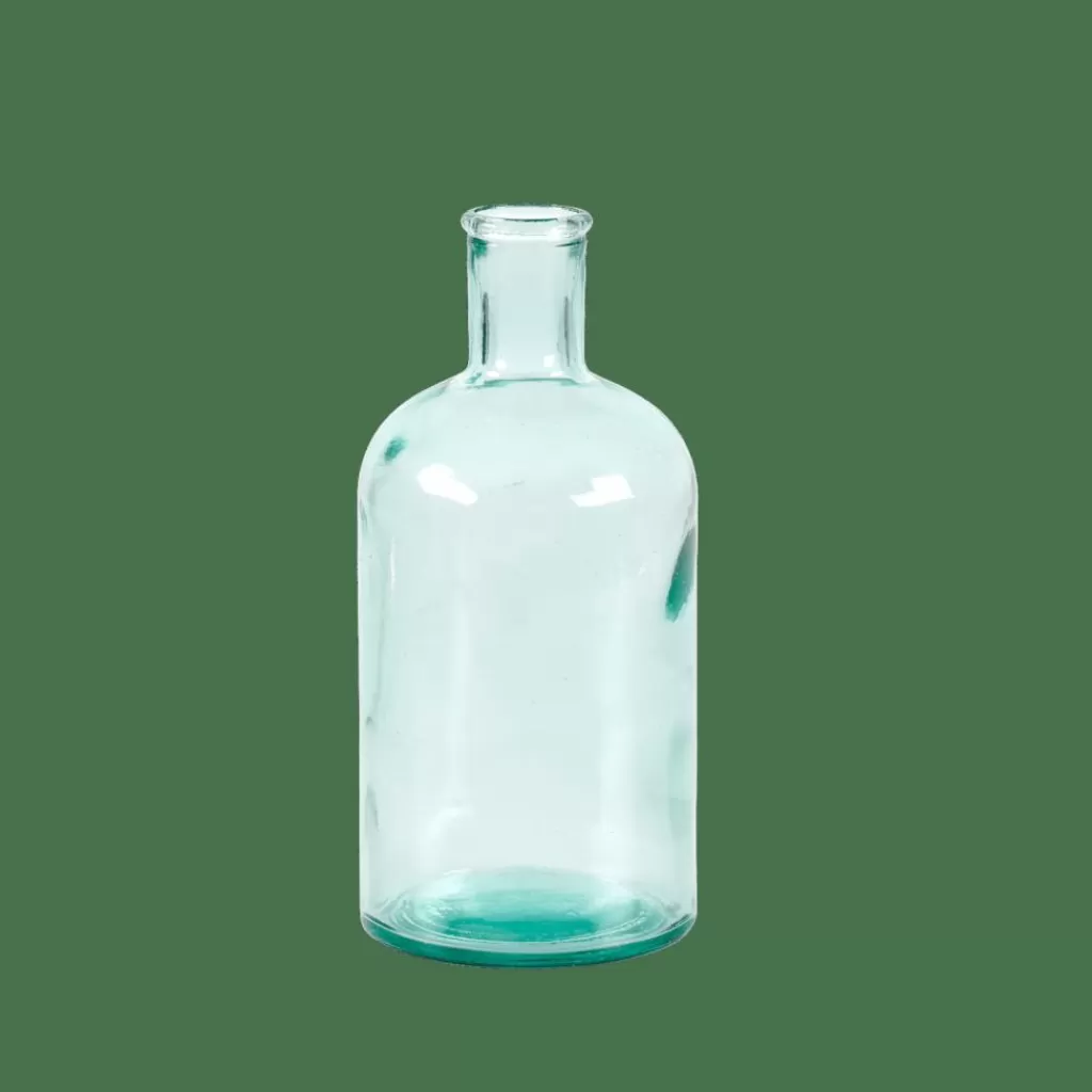 CASA RETRO Vaso Bottiglia Trasparente- Vasi