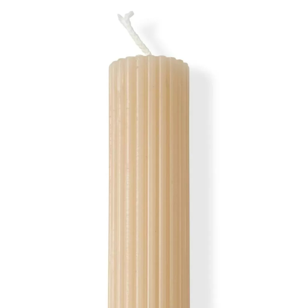 CASA RIB Candela Ondulata Marrone- Candele