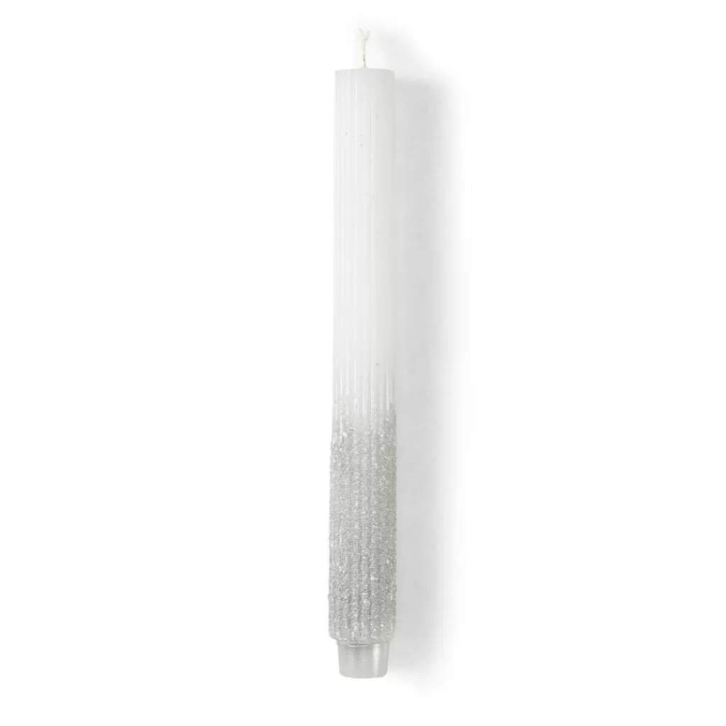 CASA RIBGLI Candela Ondulata Bianco- Candele