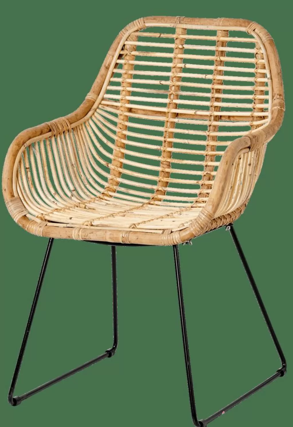 CASA ROTAN Sedia Da Tavolo Naturale- Sedie Da Pranzo