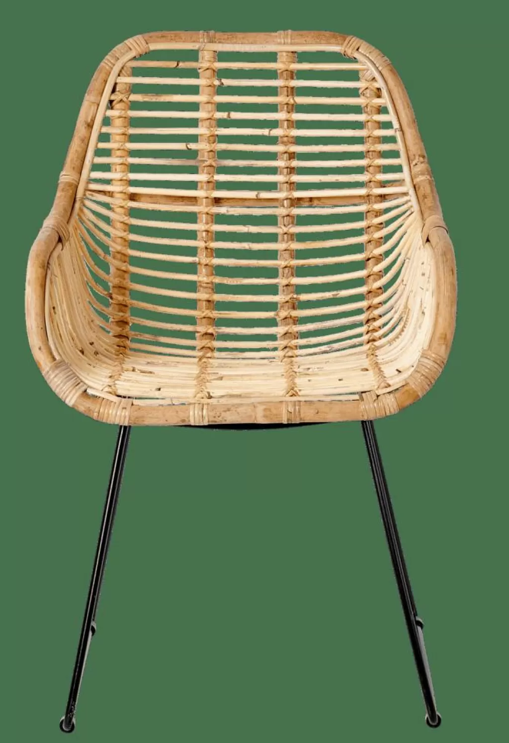 CASA ROTAN Sedia Da Tavolo Naturale- Sedie Da Pranzo