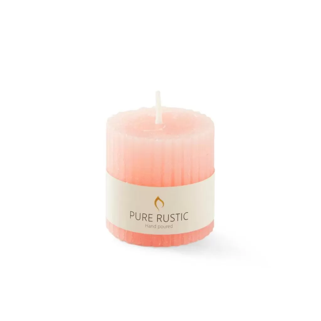 CASA RUSTIC Candela Ondulata Arancione- Candele