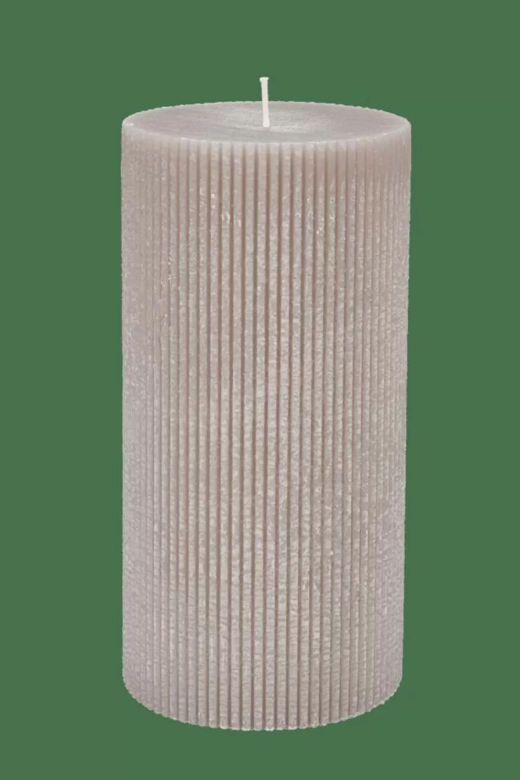 CASA RUSTIC Candela Ondulata Grigio- Candele