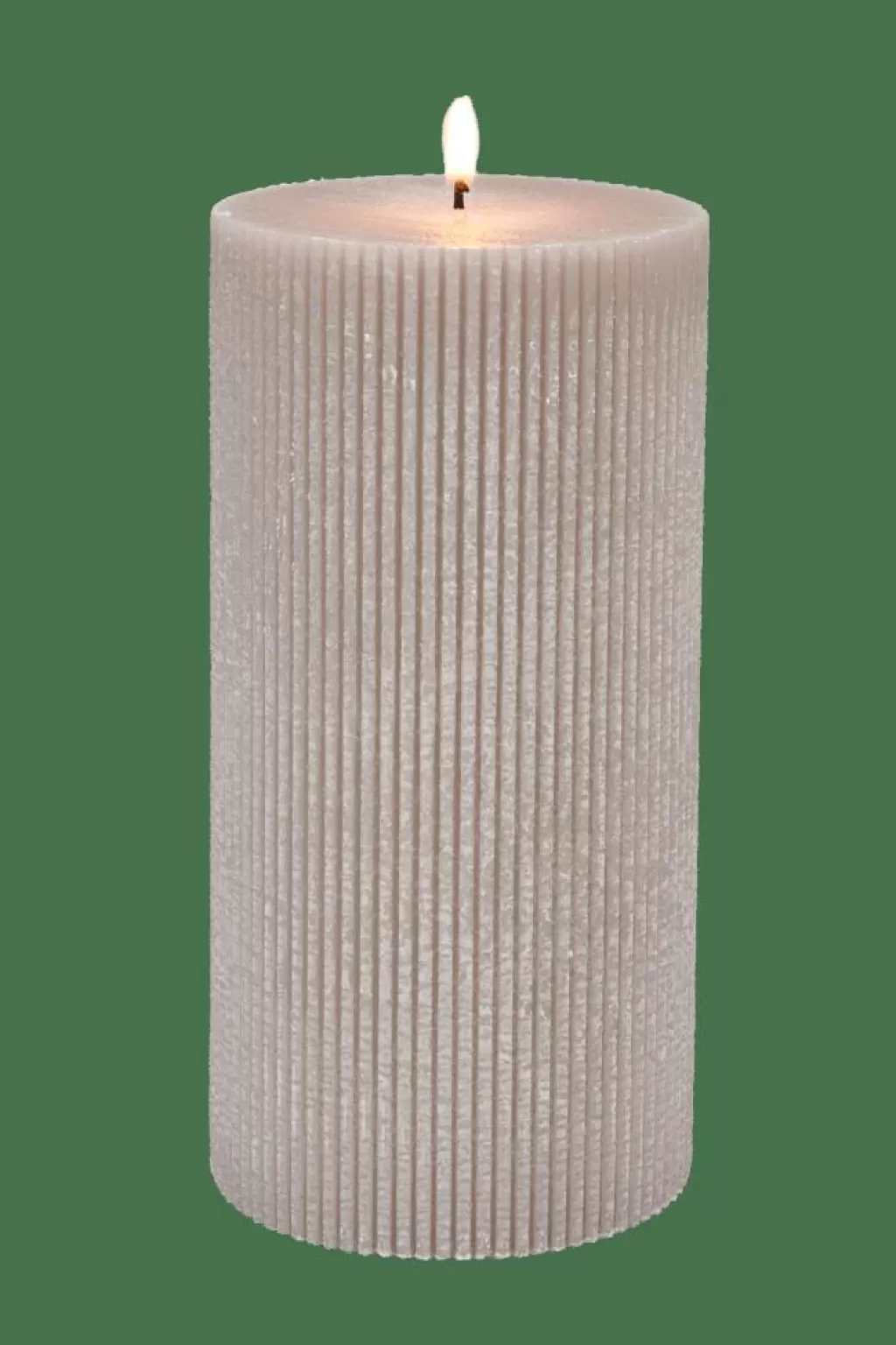 CASA RUSTIC Candela Ondulata Grigio- Candele