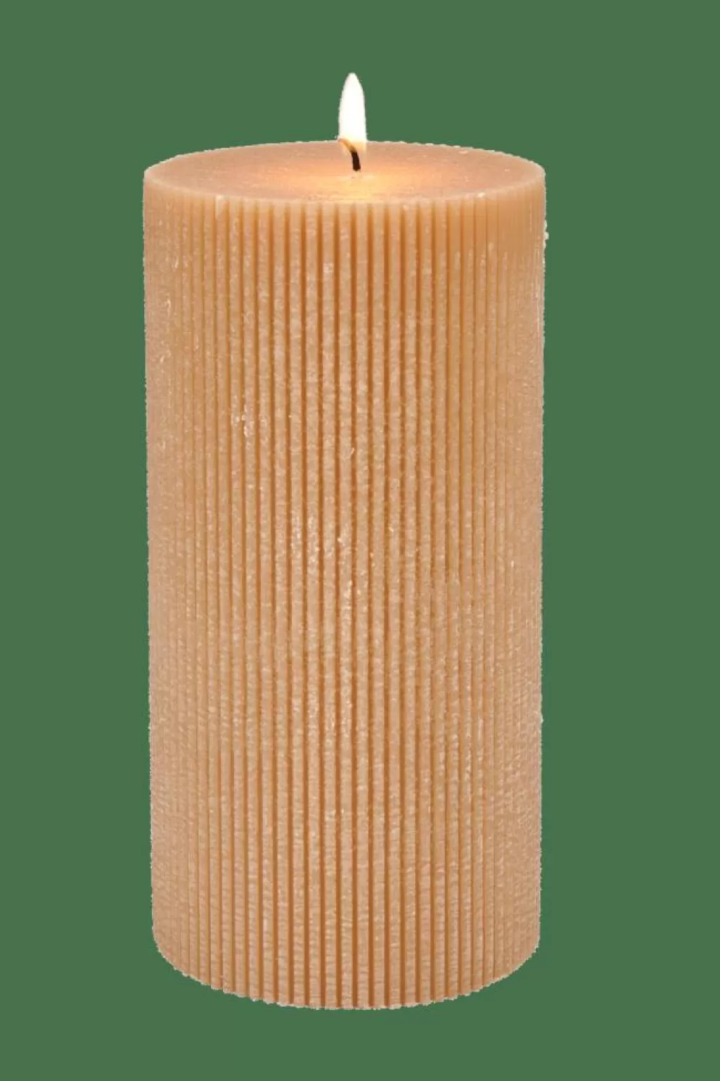 CASA RUSTIC Candela Ondulata Ocra- Candele