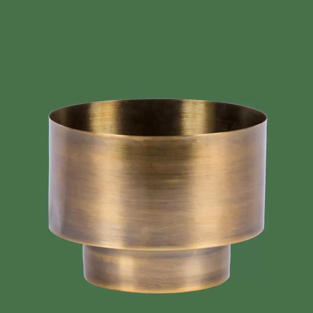 CASA SATURN Vaso Per Piante Bronzo- Vasi Di Fiori