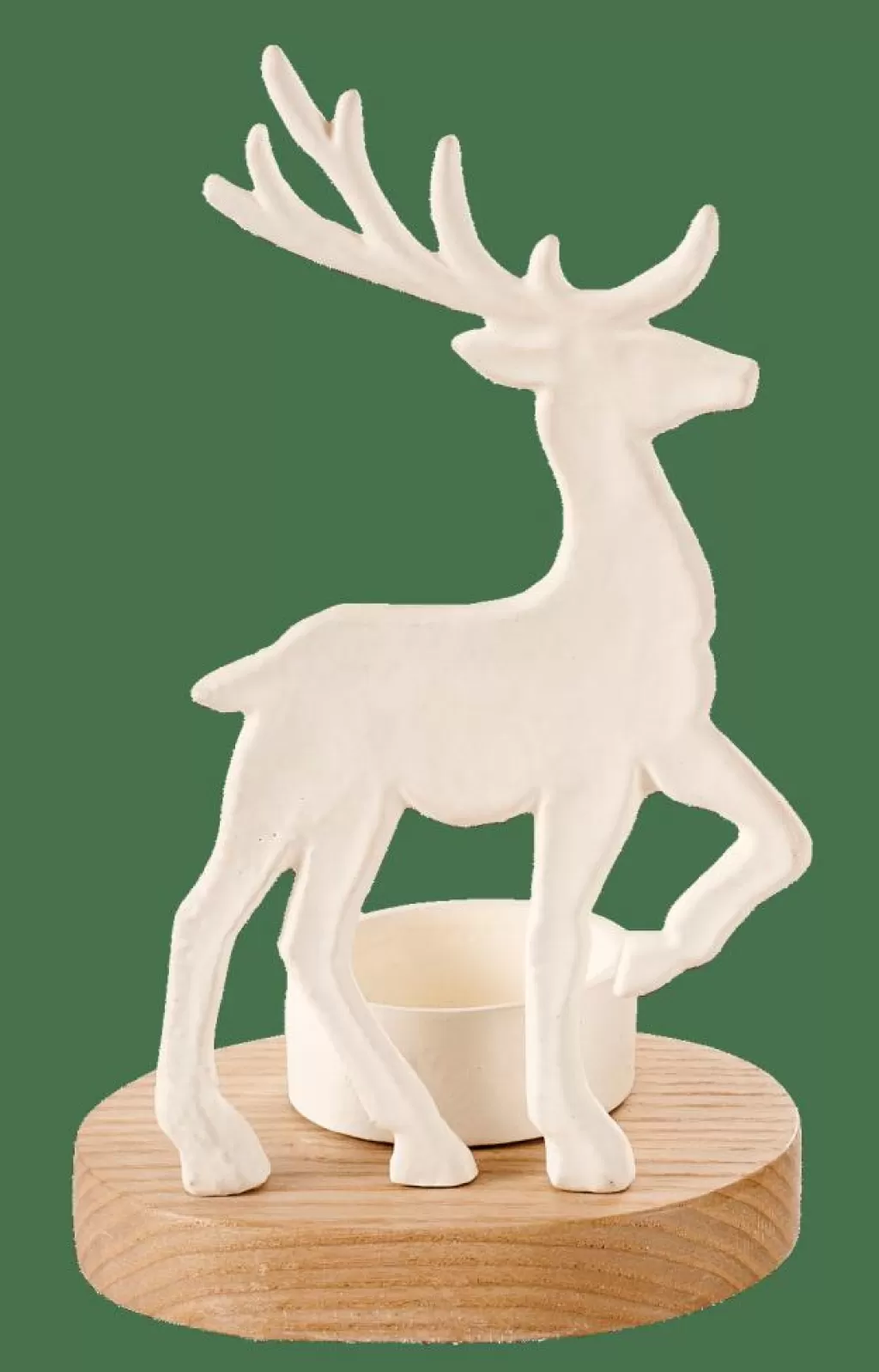 CASA SCANDY DEER Portalumini Bianco, Naturale- Portalumini
