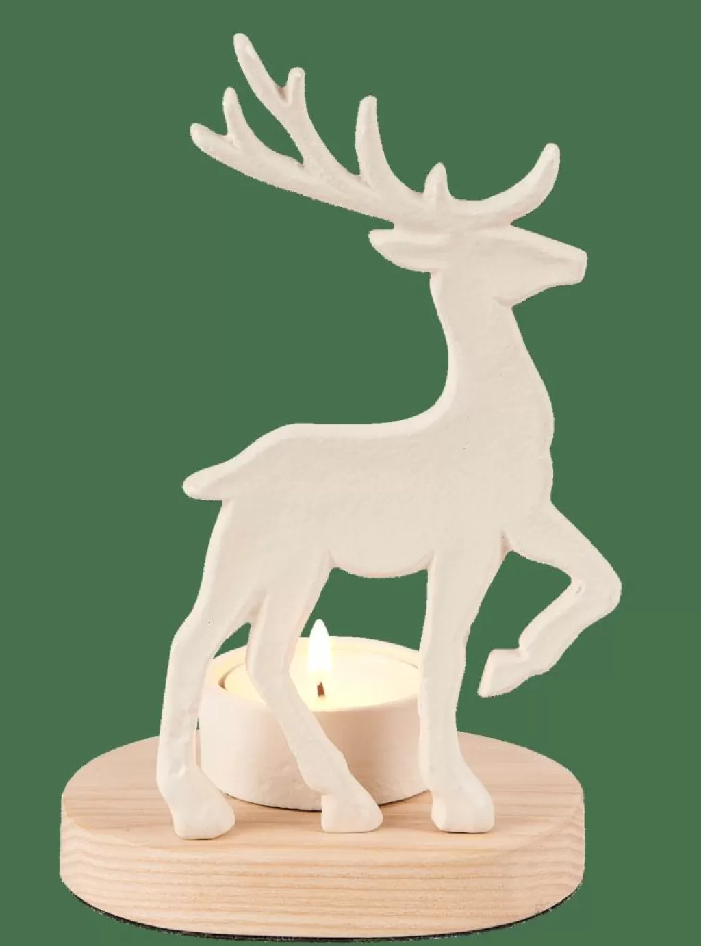 CASA SCANDY DEER Portalumini Bianco, Naturale- Portalumini