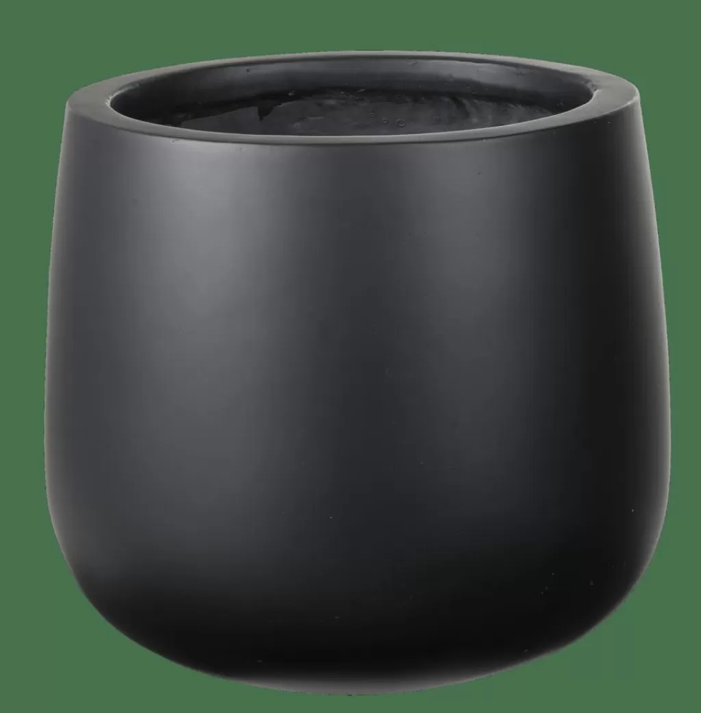 CASA SENSE Vaso Da Giardino Nero- Vasi Di Fiori | Vasi Da Giardino