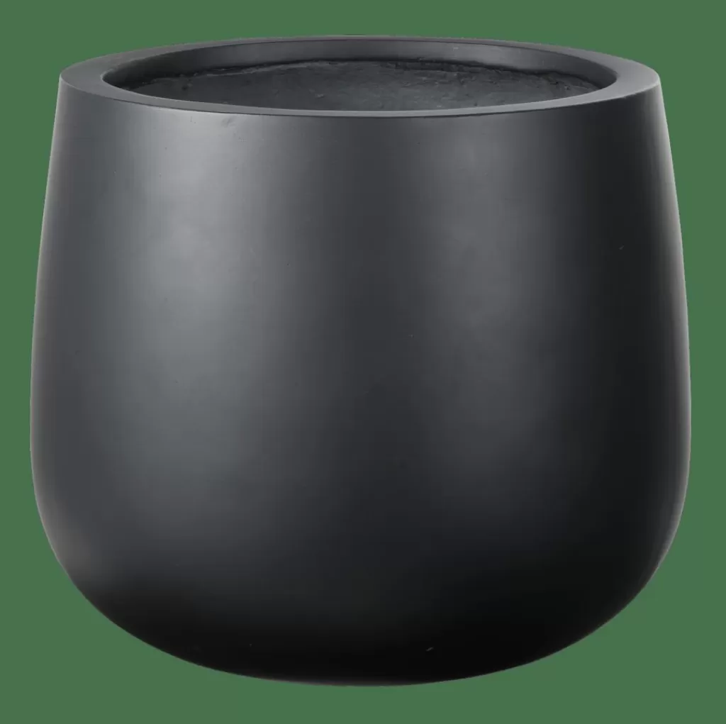 CASA SENSE Vaso Da Giardino Nero- Vasi Di Fiori | Vasi Da Giardino