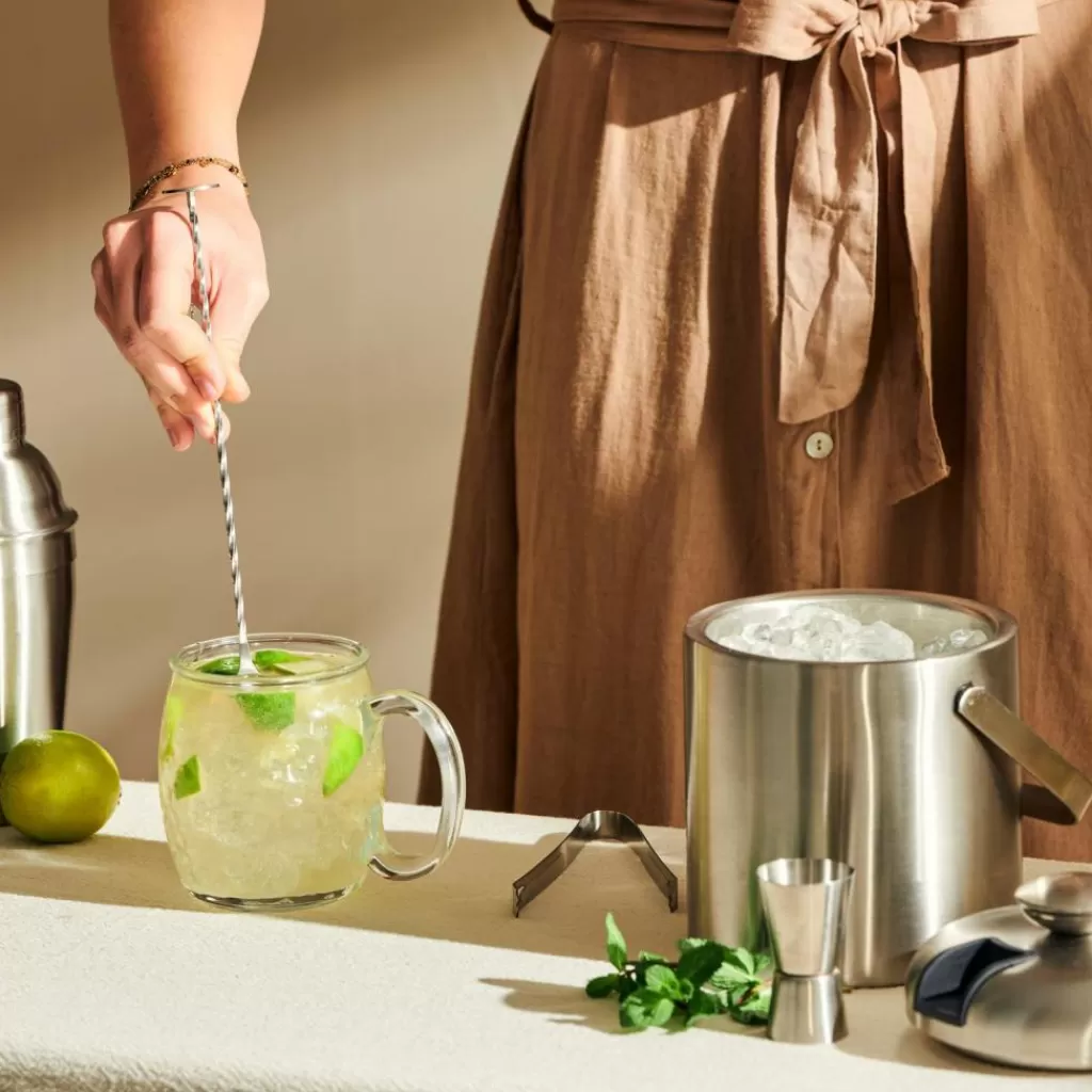CASA SHAKE & STIR Cucchiaio Cocktail Acciaio Inossidabile- Accessori Per Cocktail