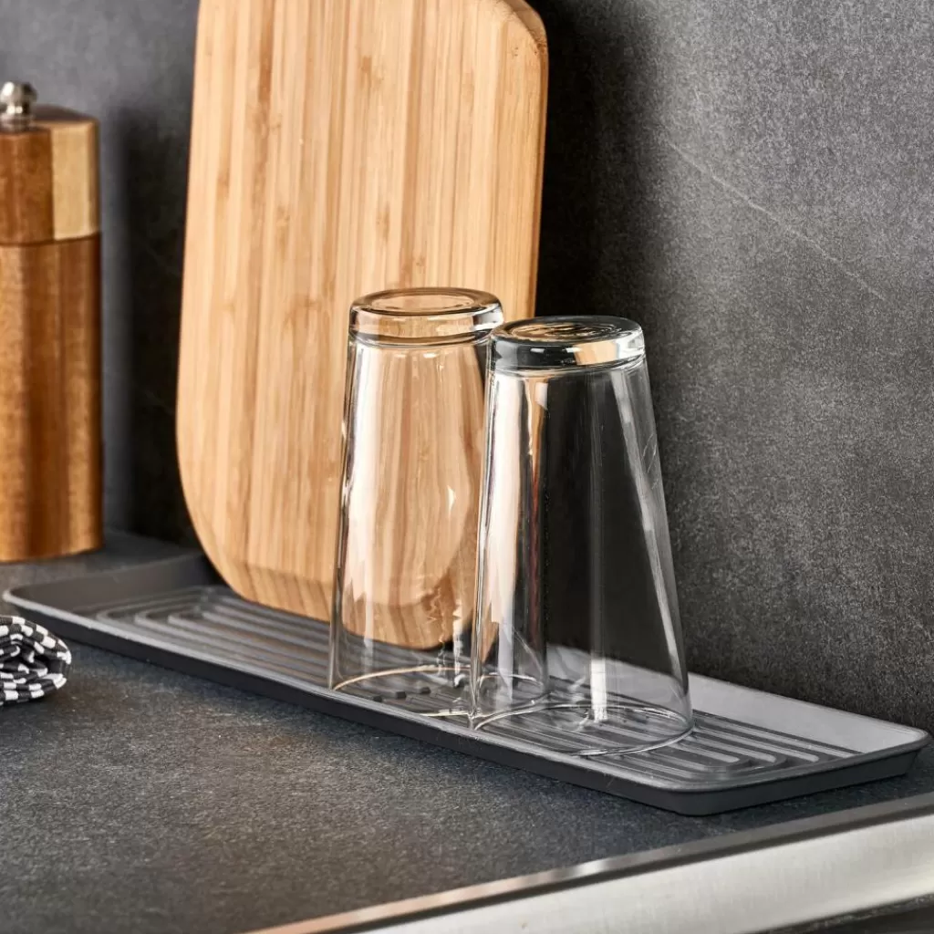 CASA SINK Tappeto Scolapiatti Grigio- Accessori Da Cucina