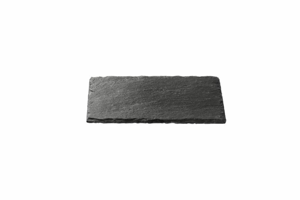 CASA SLATE Piatto Nero- Piatti
