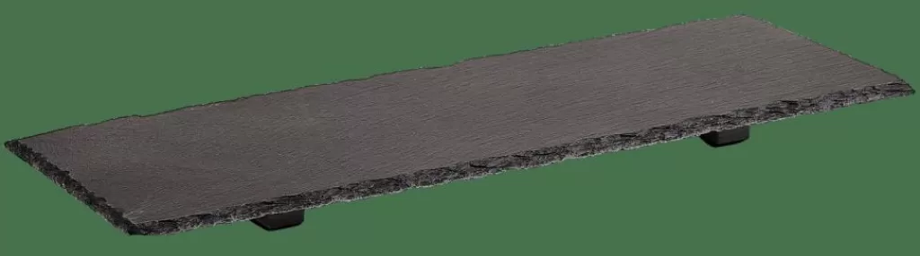 CASA SLATE Tagliere Da Portata Nero- Piatti Da Portata