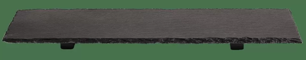CASA SLATE Tagliere Da Portata Nero- Piatti Da Portata