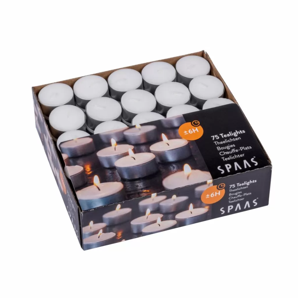 CASA SPAAS Lumini Set Di 75 Bianco- Candele