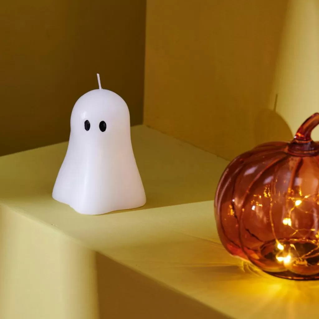 CASA SPOOKY Candela Bianco- Halloween | Autunno
