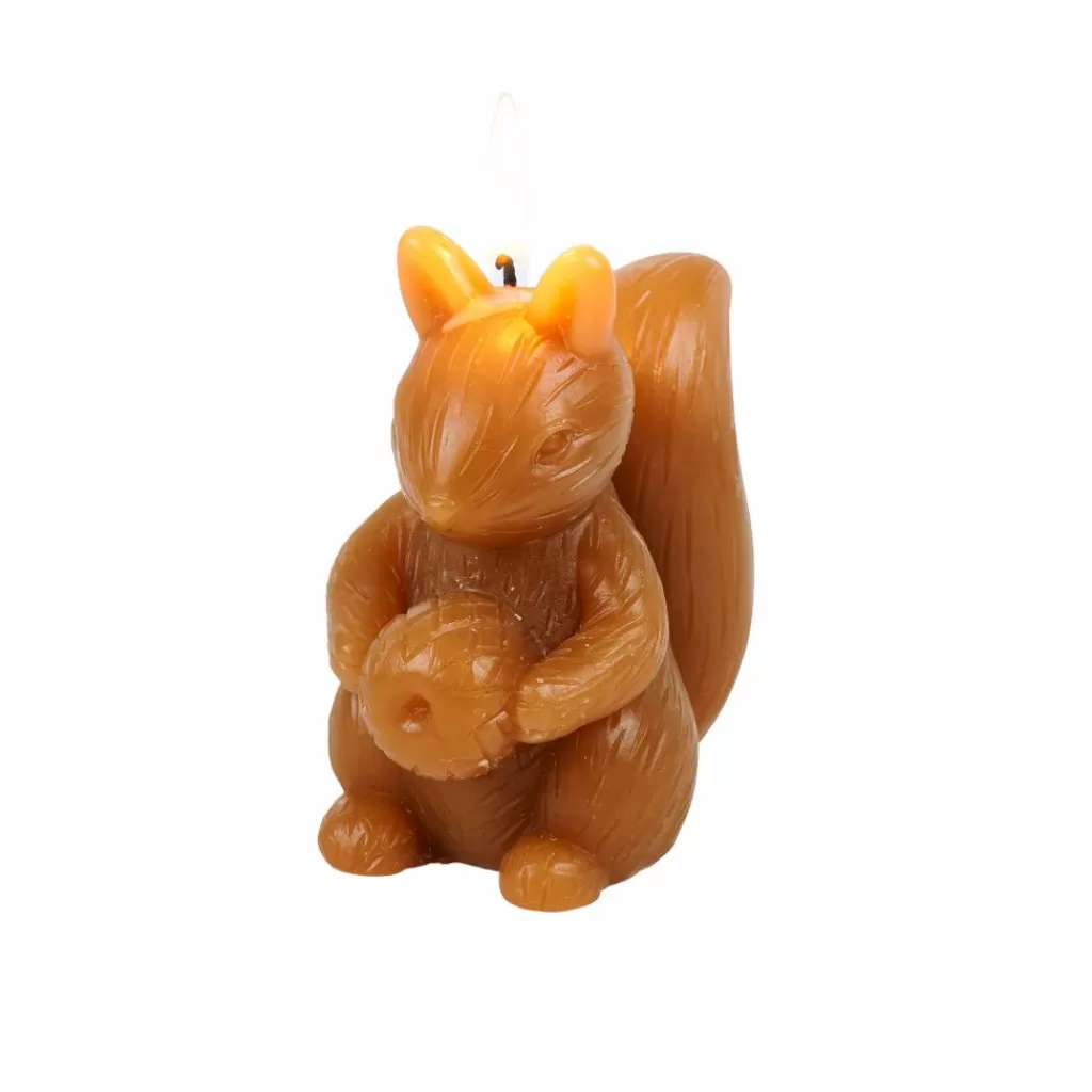 CASA SQUIRREL Soprammobile Dorato- Figurine Decorative | Autunno