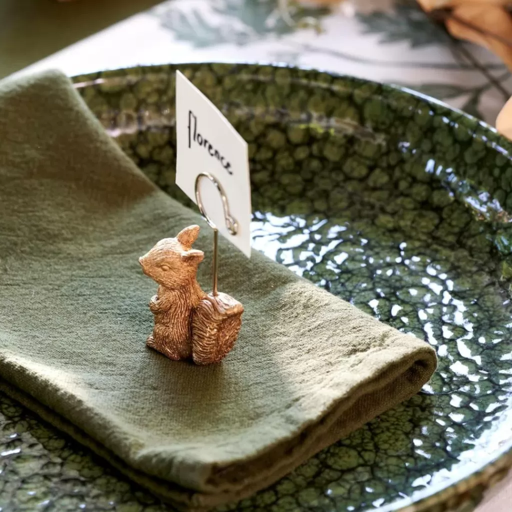 CASA SQUIRREL Clip Dorato- Clip | Autunno