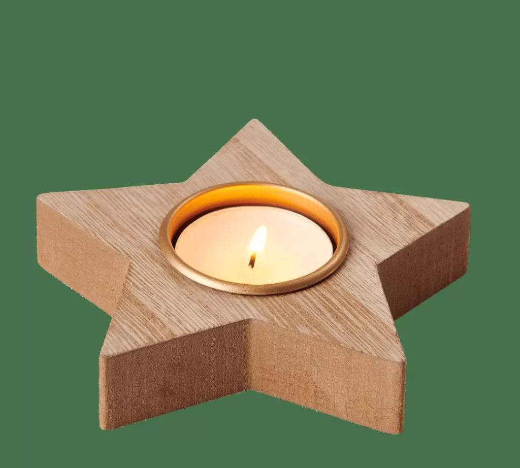 CASA STELLA Partylight Dorato, Naturale- Portalumini