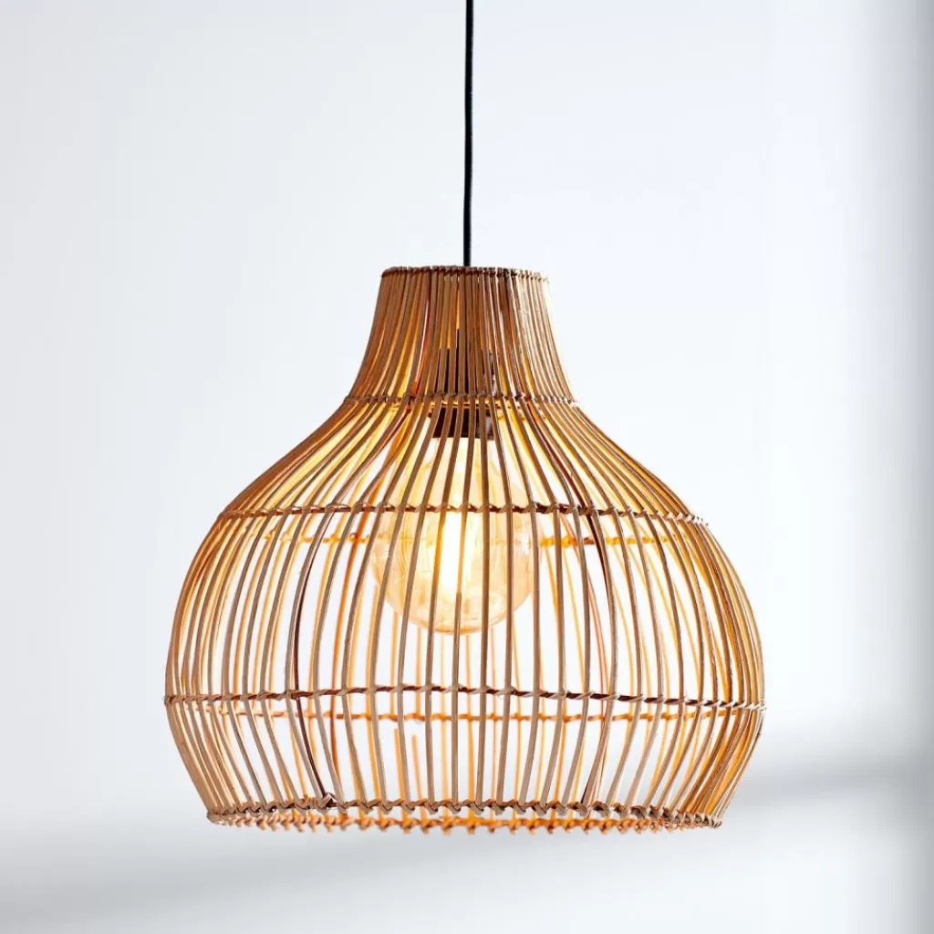 CASA TAMAN Paralume Naturale- Lampade A Sospensione