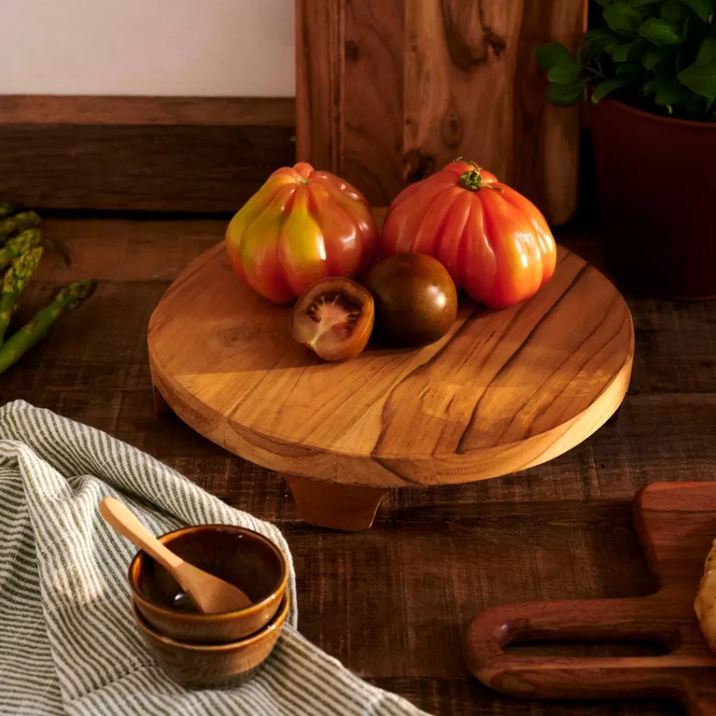 CASA TEAK Supporto Naturale- Supporti Per Piante