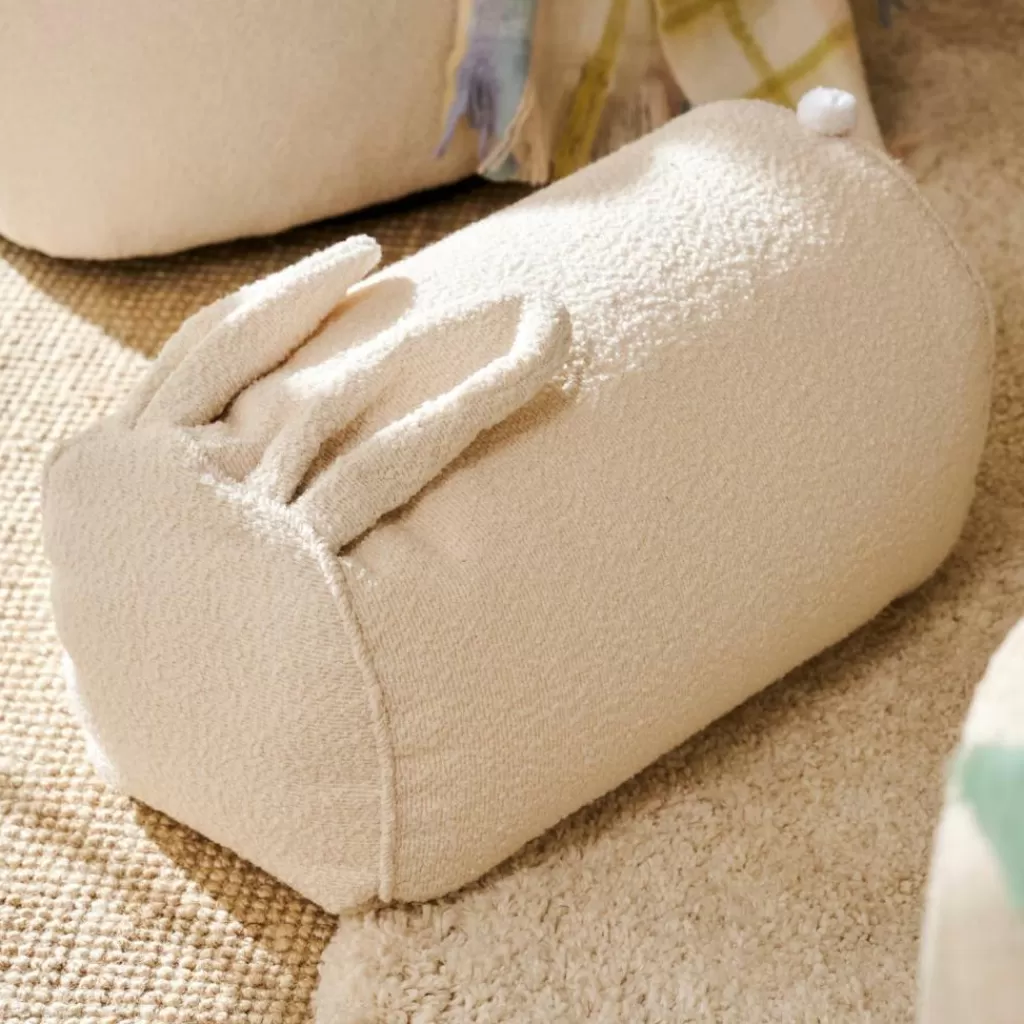 CASA TEDDY BUNNY Pouf Bianco Antico- Pouf