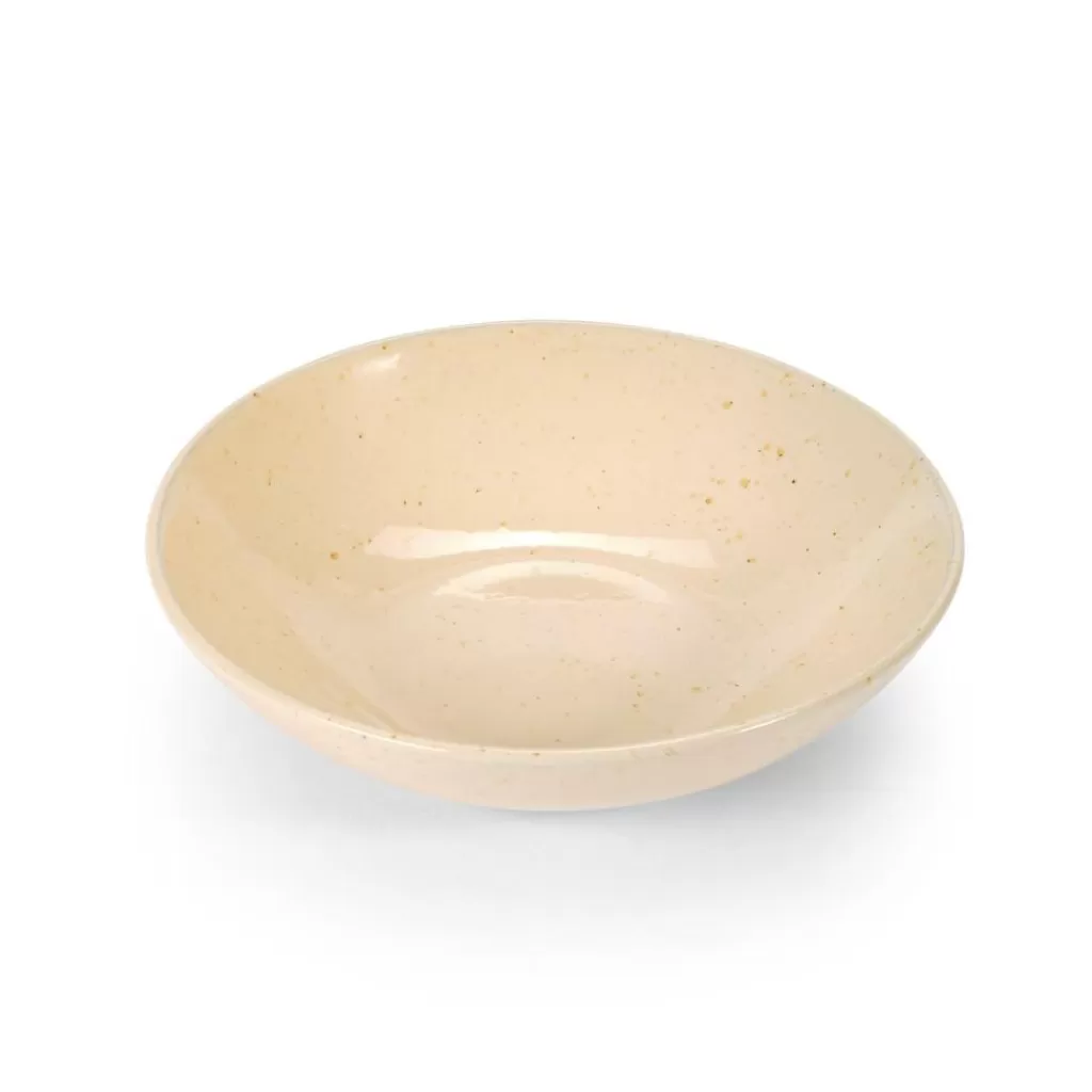 CASA TERRA Piatto Fondo Beige- Piatti
