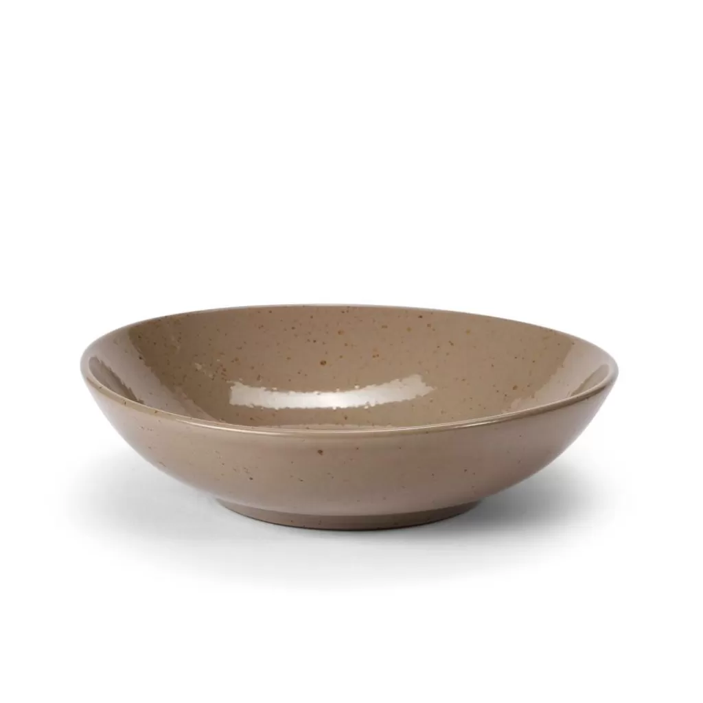 CASA TERRA Piatto Fondo Taupe- Piatti