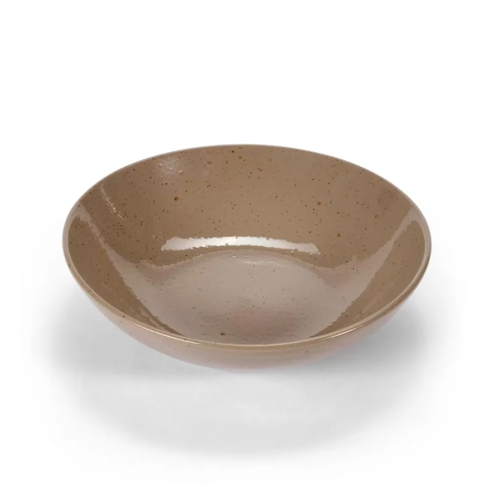 CASA TERRA Piatto Fondo Taupe- Piatti