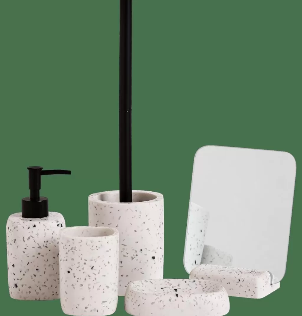 CASA TERRAZZO Portasapone Bianco- Accessori Da Lavandino
