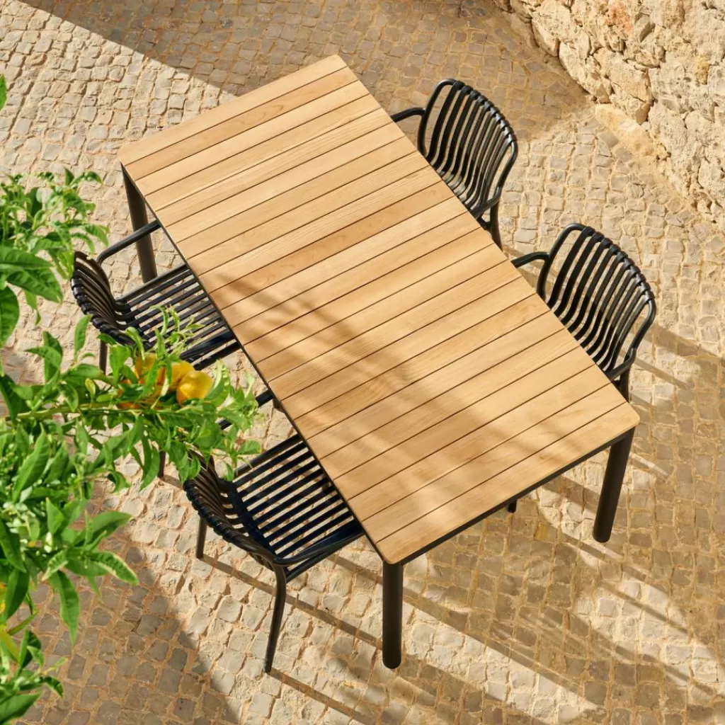 CASA TIBO & NOMI Set Da Giardino Nero- Set Da Giardino
