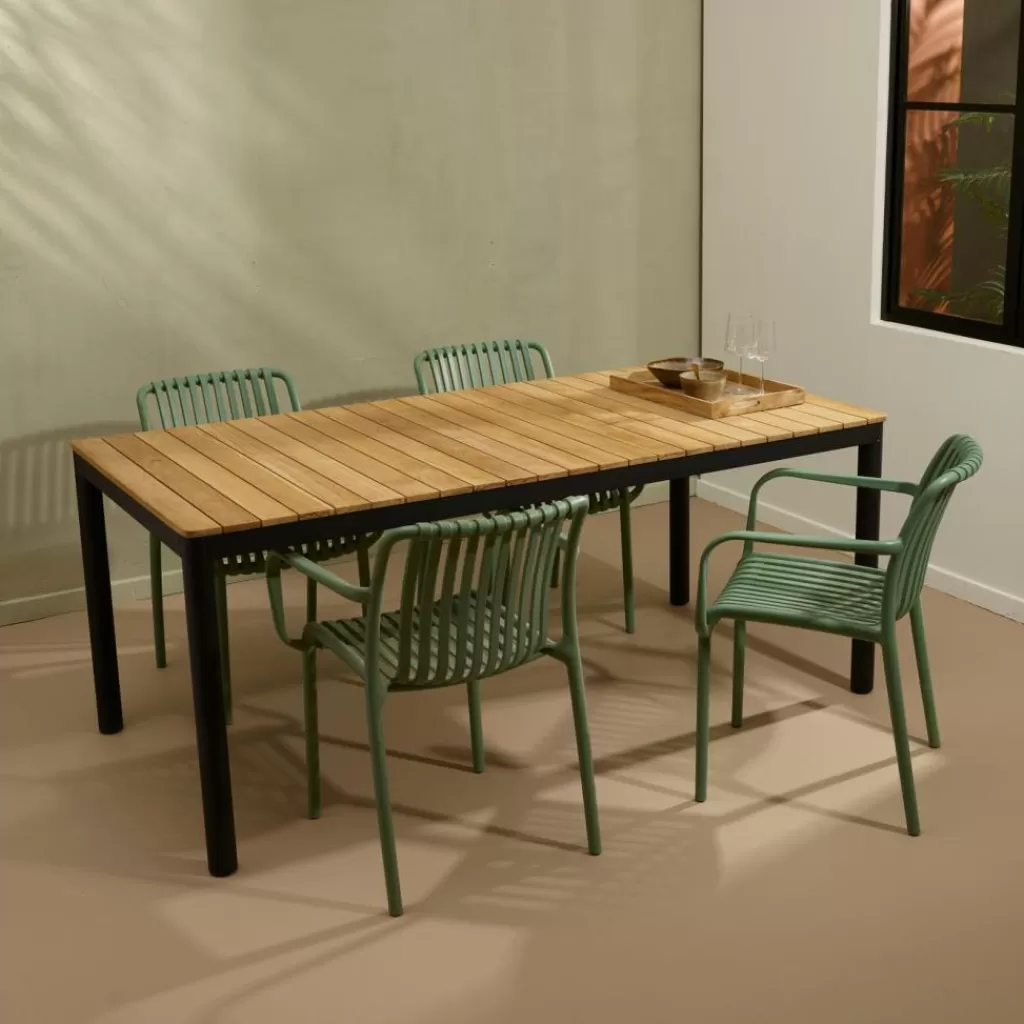 CASA TIBO & NOMI Set Da Giardino Verde- Set Da Giardino