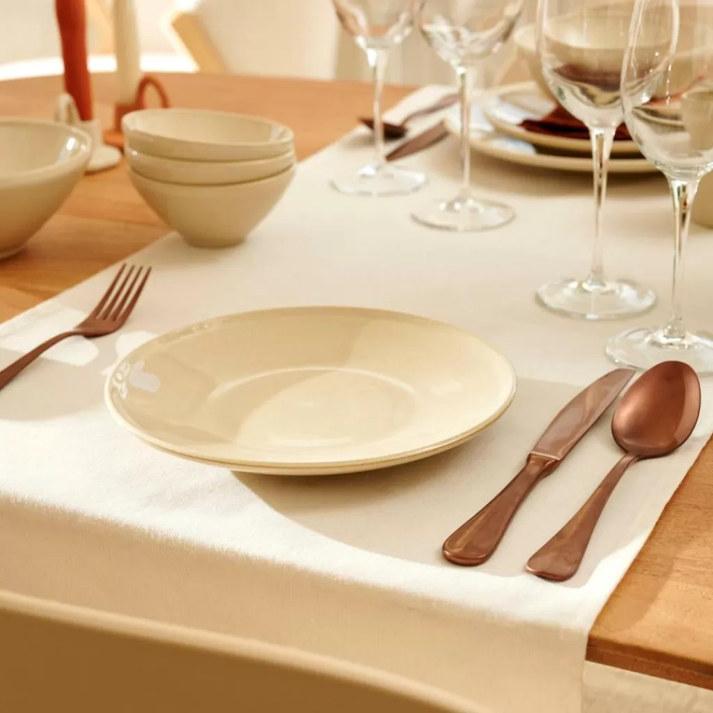 CASA TOKO SAND Piatto Beige- Piatti