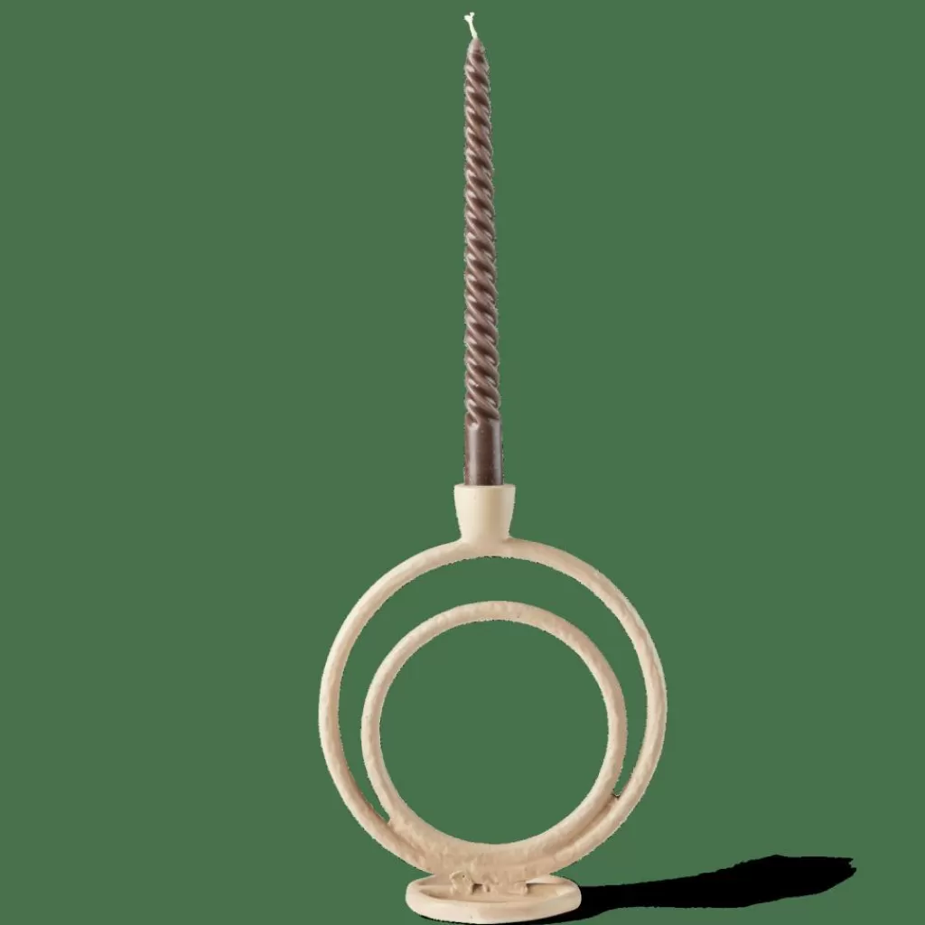 CASA TONDO Candeliere Beige- Candelieri