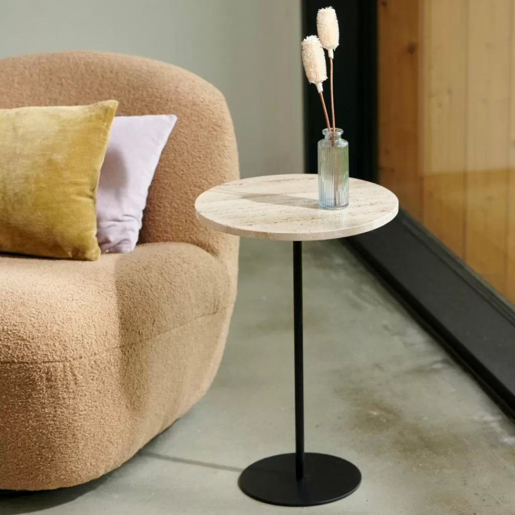 CASA TREVOR Tavolino Beige- Tavolini