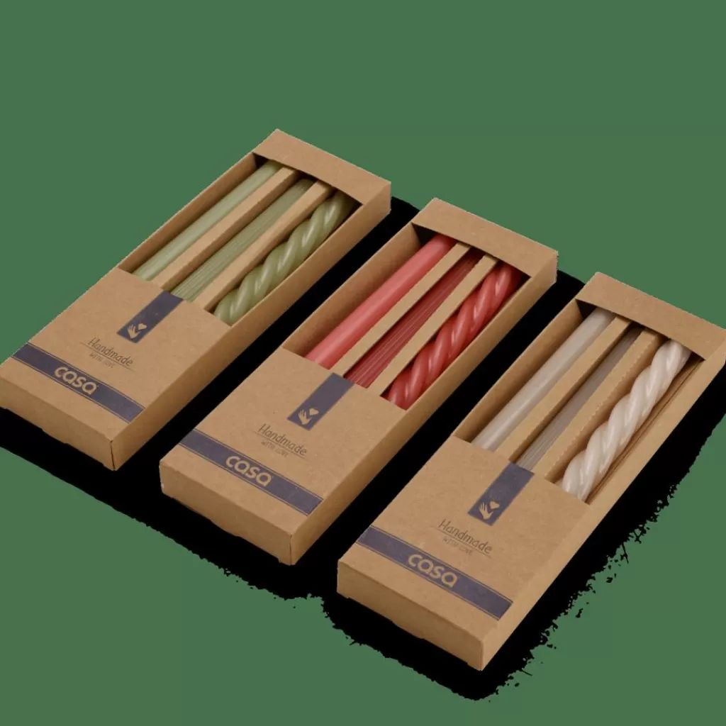 CASA TRIO Candela S/3 Grigio- Candele