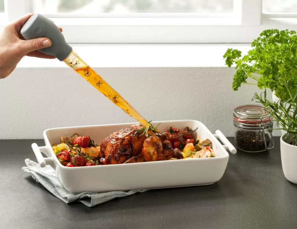 CASA TURKEY Siringa Per Salse Grigio- Utensili Da Forno