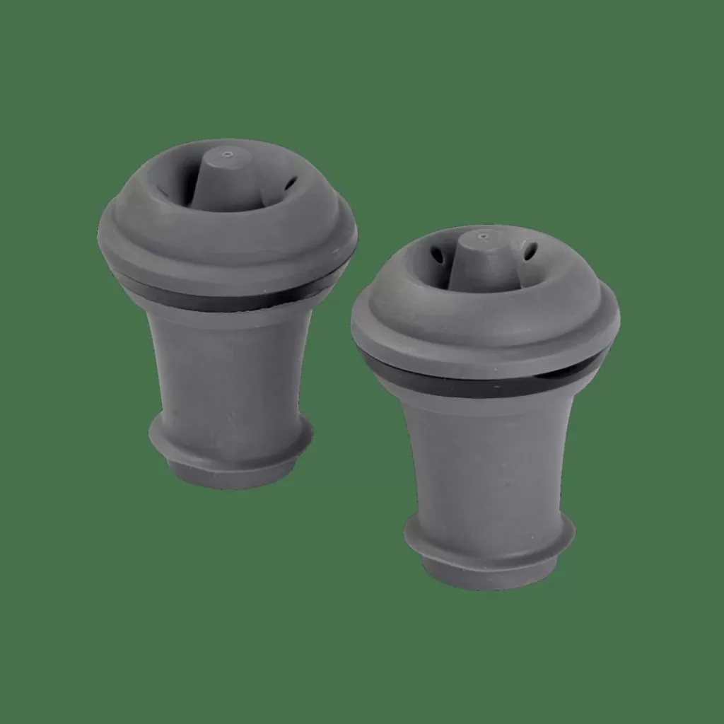 CASA VACUVIN Tappi Da Vino Set Di 2 Grigio- Accessori Per Vino