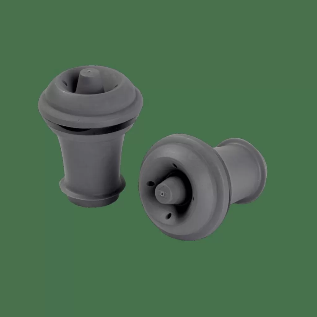 CASA VACUVIN Tappi Da Vino Set Di 2 Grigio- Accessori Per Vino