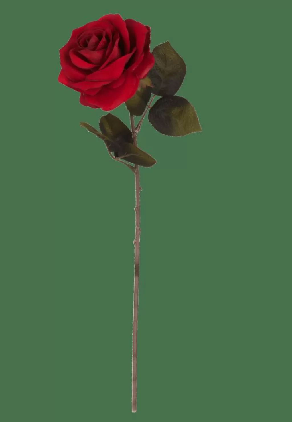 CASA VELVET Fiore Artificiale Rosso- Rami Artificiali