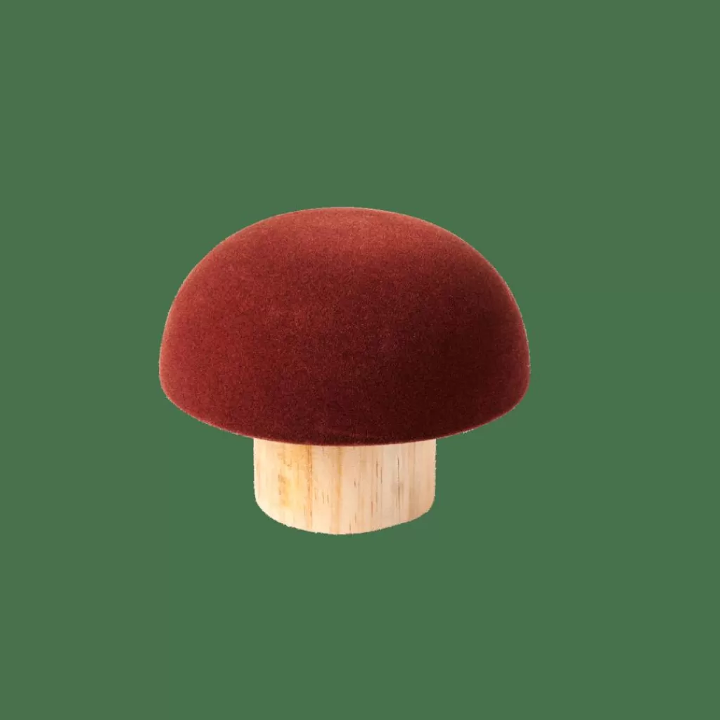 CASA VELVET Fungo Naturale, Bordeaux, Multicolore- Autunno