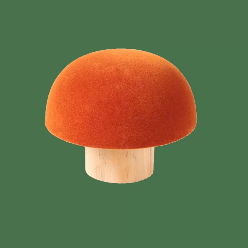 CASA VELVET Fungo Naturale, Multicolore- Autunno