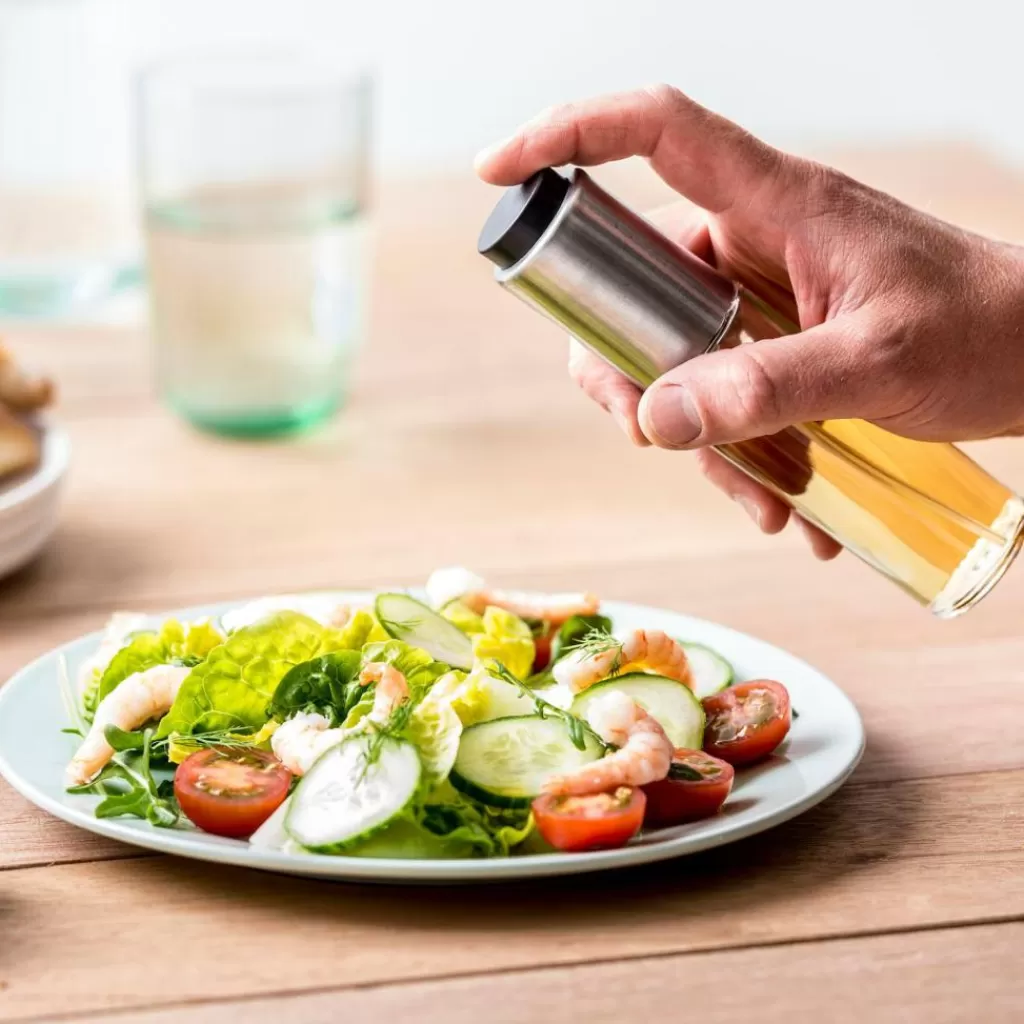 CASA VINAIGRE Vaporizzatore Olio O Aceto Nero, Argentato, Trasparente- Bottiglie Per Olio