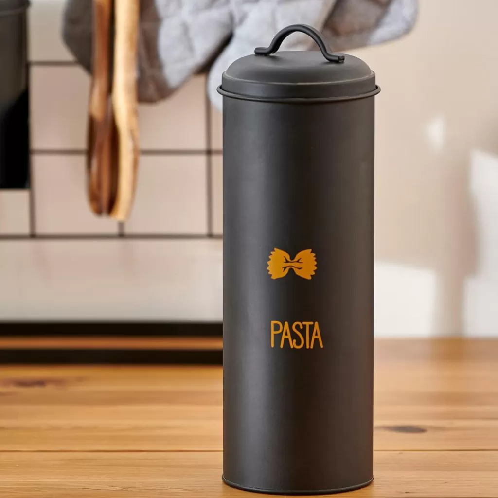 CASA VIRA Conserva Vivande Per Pasta Secca Nero- Contenitore Per Alimenti | Scatole Conserva Vivande