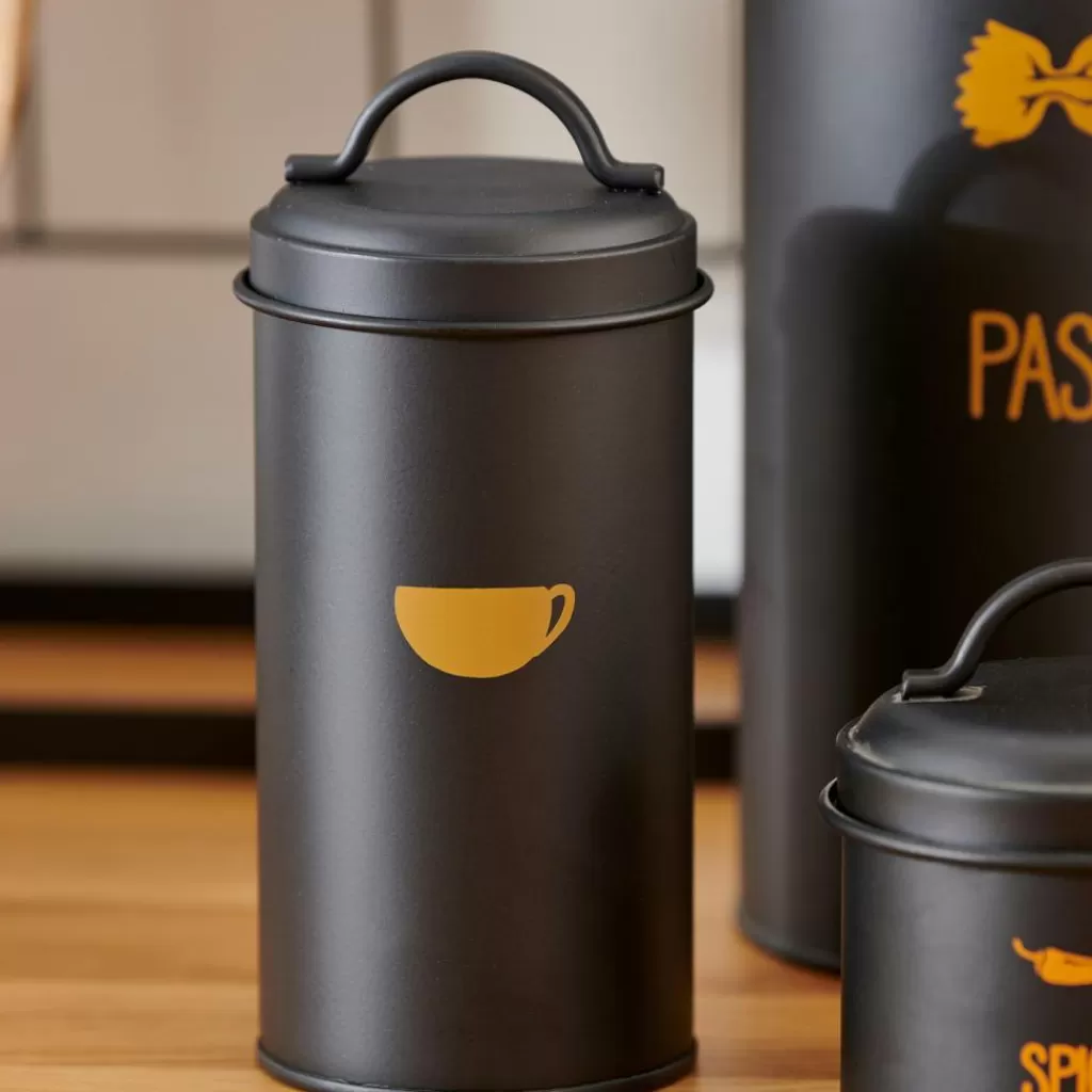 CASA VIRA Contenitore Per Cialde Di Caffè Nero- Utensili Da Caffè