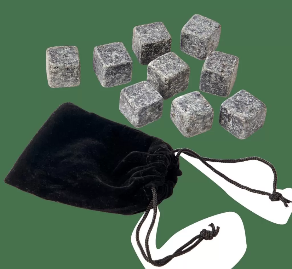 CASA WHISKEY Cubetti Refrigeranti Set Di 9 Grigio Scuro- Accessori Per Cocktail