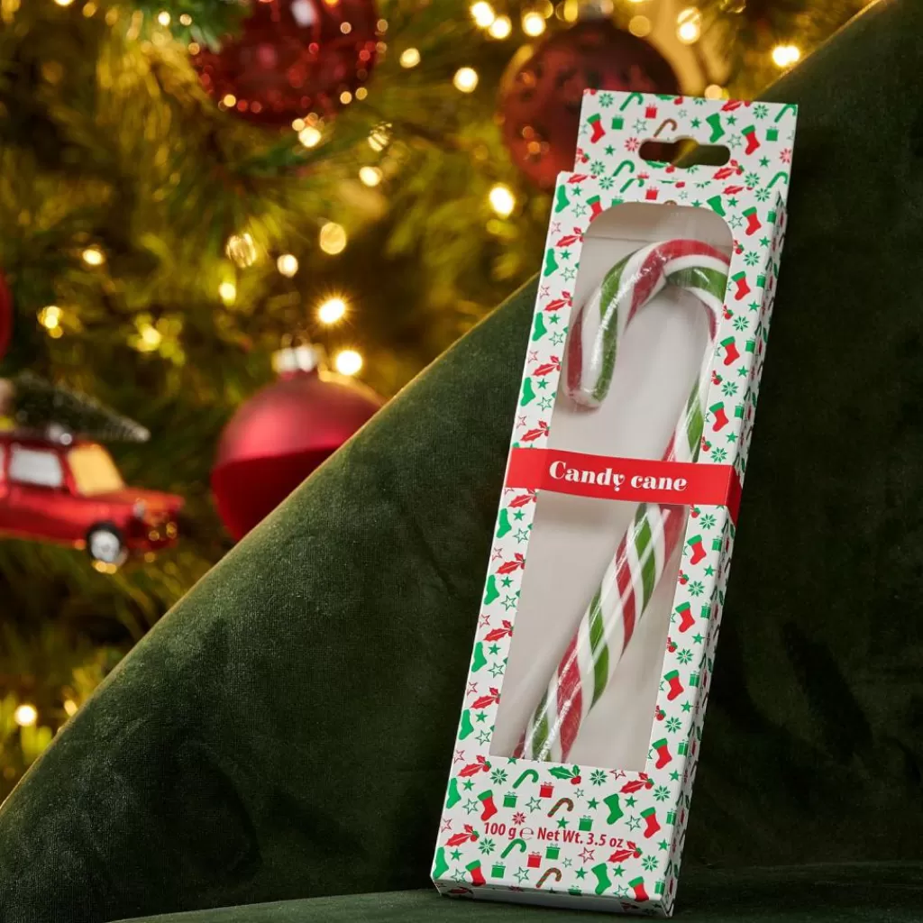 CASA X-MAS CANDY CANE Bastoncino Zucchero Maxi Multicolore- Generi Alimentari
