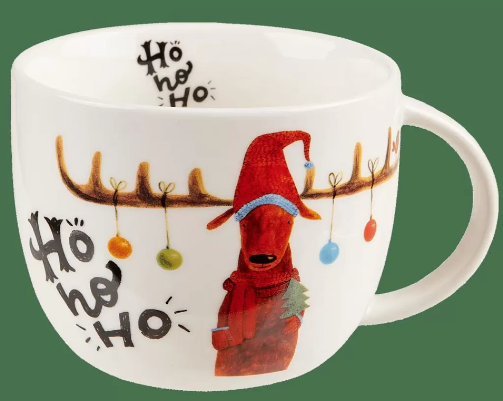 CASA X-MAS MOOSE Tazza Multicolore- Mug